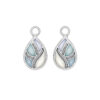 MY iMenso Creoli pair of pendant "Summer Fantasy MOP shell mosaic" (925/rhod-plated)-0