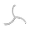 MY iMenso Jiving 925/rhod-plated jivers spacer three way large-0